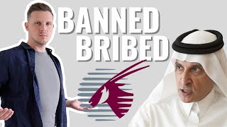 BANNED AND BRIBED BY QATAR AIRWAYS  SHOCKING MOVE [upl. by Camellia56]