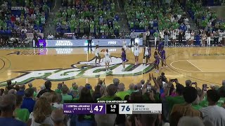 HIGHLIGHTS ASUN Championship  Florida Gulf Coast FGCU Eagles vs Central Arkansas Sugar Bears [upl. by Hayn452]