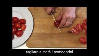 POMODORINI GRATINATI AL FORNO POCHI INGREDIENTI E SAPORITI [upl. by Nirel]