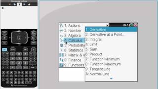 Calc 1 Sigma Notation TInSpire CX CAS ptA [upl. by Chappell]