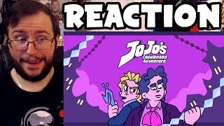 Gors quotJojos Condensed Adventure Phantom Blood by Faxjamquot REACTION [upl. by Enelra]