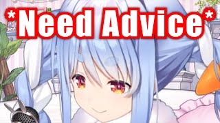 Pekora Asking Chat For Life Advice【HololiveUsada Pekora】 [upl. by Lauder]