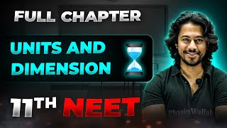 Units and Dimensions FULL CHAPTER  Class 11th Physics  Arjuna NEET [upl. by Ennasil]