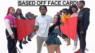 Blind Dating Based Off Face Card [upl. by Dahle]