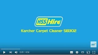 How to clean your carpet  HSS Hire [upl. by Aleafar]