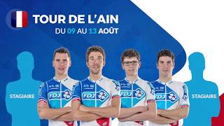 Composition de léquipe FDJ pour le Tour de lAin [upl. by Jared]