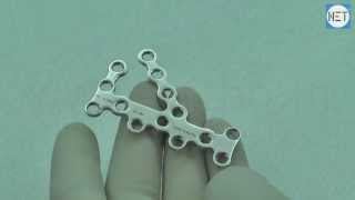 Calcaneal Plate for 35mm Screws Stainless Steel Item Code 137160 to 137170 [upl. by Onitrof]