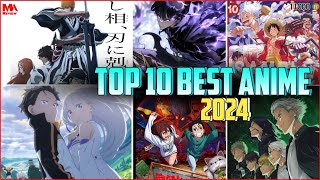 Top 10 Best Anime Of 2024  hindi  Top 10 Action Anime Of 2024  You Must Watch  Movie Anime88x [upl. by Feldstein7]