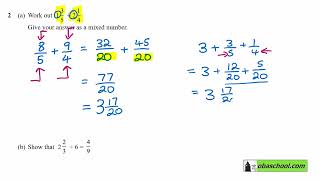 Edexcel GCSE Maths past papers November 2022 Non calculator Paper 1 Higher Q2 [upl. by Cohin]