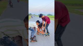 Heartwarming Reactions of Kids Learning to Skate 😢 skate skating shorts skate video trending [upl. by Charline523]