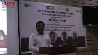 Dr Ashish Kumar  HoD  CSE  ITS Engineering College  Delhi NCR  IIC  Innovation [upl. by Aneris]