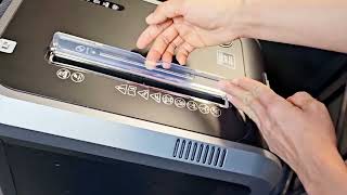 Fellowes Shredder Machine Review Powershred 99Ci [upl. by Gardol]