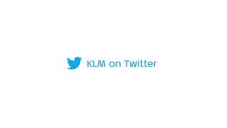 KLM on Twitter [upl. by Hourigan]