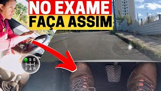 COMO FAZER MEIA EMBREAGEM NO EXAME [upl. by Elvie]