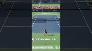 Bouzkova’s Backhand Magic NetClipping Winner vs Paula Badosa  WTA Washington [upl. by Bloxberg]