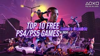 TOP 10 FREE TO PLAY GAMES IN 2024 PS4PS5 [upl. by Clay]