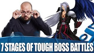 7 Stages Everyone Goes Through During Tough Boss Battles [upl. by Eisle]