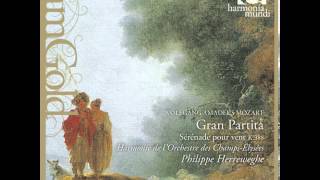 Mozart Finale from Serenade No 10 quotGran Partitaquot K361  Ph Herreweghe [upl. by Aikemot]