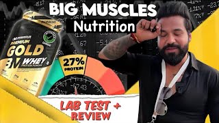 Big Muscle Nutrition With Lab Reports Aisa Nahi Socha Tha Kabhi🥹 [upl. by Anidal818]