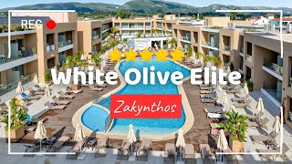 HOTEL WHITE OLIVE ELITE W LAGANAS NA WYSPIE ZAKYNTHOS 🇬🇷 GRECJA wakacje zakynthos [upl. by Joline]