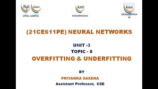 UNIT3overfitting and underfitting [upl. by Joshi]