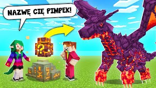 Jak wykluć WŁASNEGO SMOKA W MINECRAFT 02 [upl. by Ahtar]