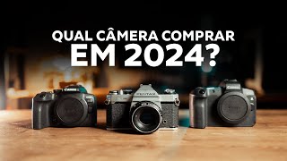 A MELHOR CÂMERA PARA FOTOGRAFAR EM 2024 [upl. by Kolva]