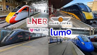 An ECML Showdown LNER vs Grand Central vs Hull Trains vs Lumo [upl. by Holmes]