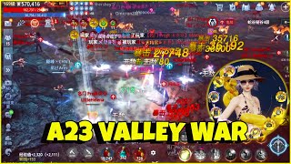 FF VS HOF AT A23 VALLEY WAR  570K PS BROLONGS POV  MIR4 [upl. by Reiser318]