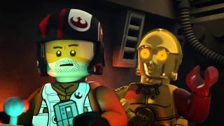 Poe to the Rescue  LEGO Star Wars The Resistance Rises  Disney XD [upl. by Eisle]