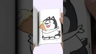 🤣Funny Flipbook Creativity Flipbook shorts funny [upl. by Dilisio]