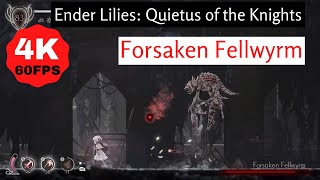 Ender Lilies Quietus of the Knights  Forsaken Fellwyrm Location AND Mini Boss Battle [upl. by Mather]