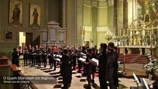 O Quam Gloriosum  Tomás Luis de Victoria  VOX Caelestis Mixed Choir [upl. by Hwu470]