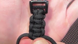 Easy Paracord Bracelet Tutorial [upl. by Miguela457]