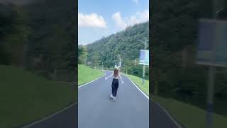 Longboard Girl Tiktok Dance 小红书 快手 虎牙 longboardlife longboardgirl longboarddancing [upl. by Ecyal181]