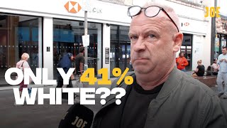 Asking the least white place in Britain about immigration  Extreme Britain [upl. by Seuguh]