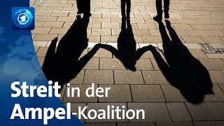 Kindergrundsicherung Konflikt in der AmpelRegierung hält an [upl. by Aronal]