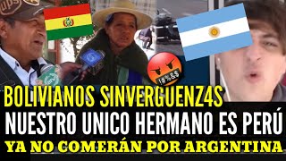 El Unico hermano es Perú ARGENTINOS EXPL0TAN contra los BOLIVIANOS por Culparlos de Crisis [upl. by Mclaughlin]