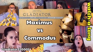 Gladiator v Emperor  Ending of Gladiator 2000 Realtime Movie Reactions [upl. by Brebner937]