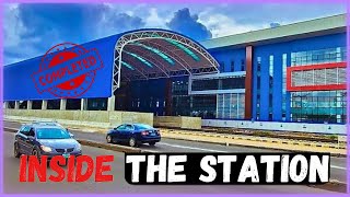 Exploring Inside Ikeja Train Station  Lagos Redline Metro Rail Project [upl. by Alyda]