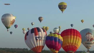 MONTGOLFIADE WARSTEIN 2018  Außenstart PaderbornLippstadt [upl. by Allerym148]