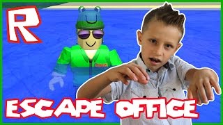 Escape From the Office Obby  We Escaped  Roblox [upl. by Kellby]