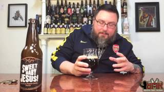 Massive Beer Reviews  187 Duclaw Sweet Baby Jesus Chocolate Peanut Butter Porter [upl. by Inneg564]