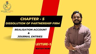 12 Class  Chapter4 Dissolution of a Partnership firm  Topic  Journal Entries Lecture  3 [upl. by Gwenn]