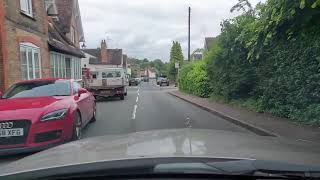 Driving in England Stevenage A602 WattonatStone A119 Waterford Hertford A414 Harlow [upl. by Sioled]