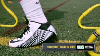 Football Tech Rep Choosing The Right Cleats [upl. by Attenehs]