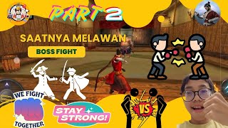 WAKTUNYA MELAWAN BOSS FIGHT  Takshi Ninja Warrior Indonesia Part 2 [upl. by Stacia753]