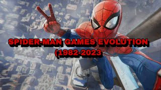 SPIDERMAN GAMES EVOLUTION 19822023 [upl. by Joellyn]