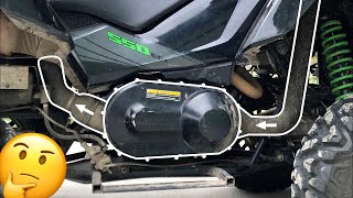 Should the clutch exhaust be run higher [upl. by Pfosi]