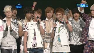 1080P120809 비스트  1위  앵콜 엠 카운트다운 [upl. by Oregolac473]